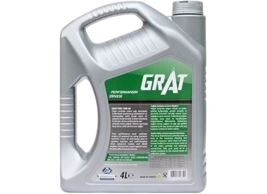 MOTOR YAĞI 4 LİTRE 10W-40/4 YARI SENTETİK GRT-610404-GRAT